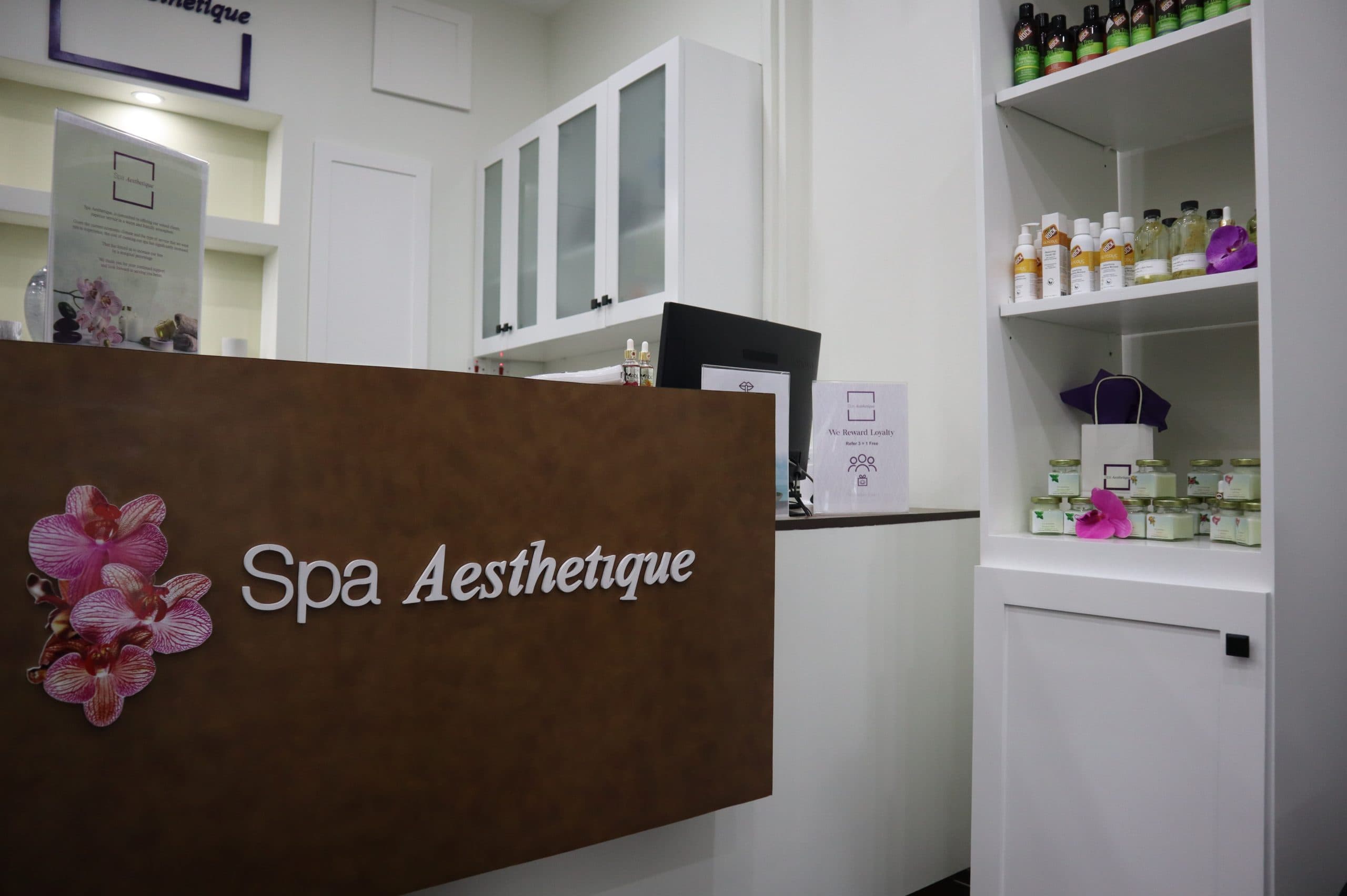 Spa Aesthetique sanctuary
